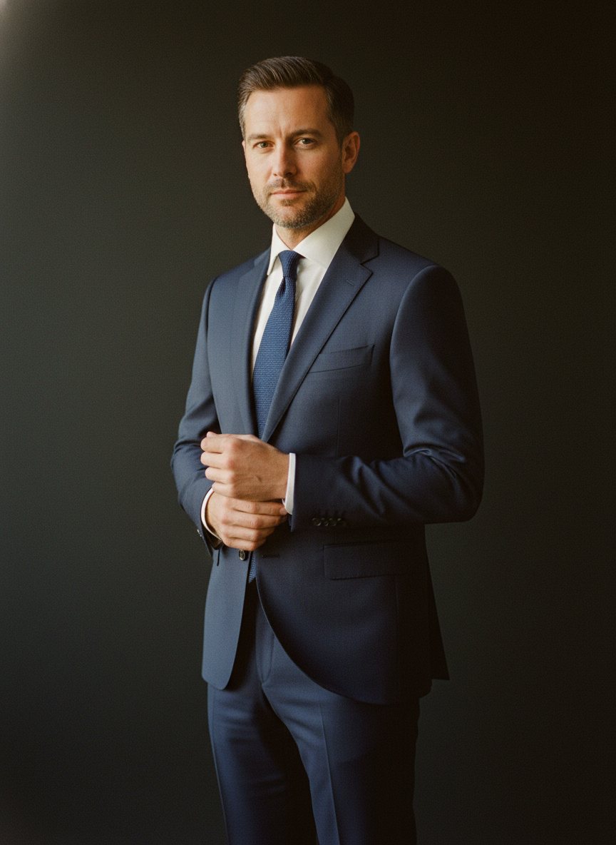 Slim Navy — Suit.